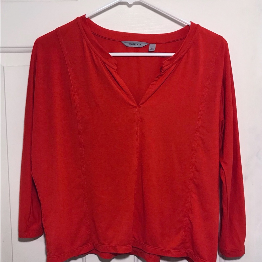 Athleta 3/4 Sleeve Top | X-Small